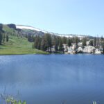 showers lake, high alpine desert