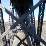 gorge, train bridge,