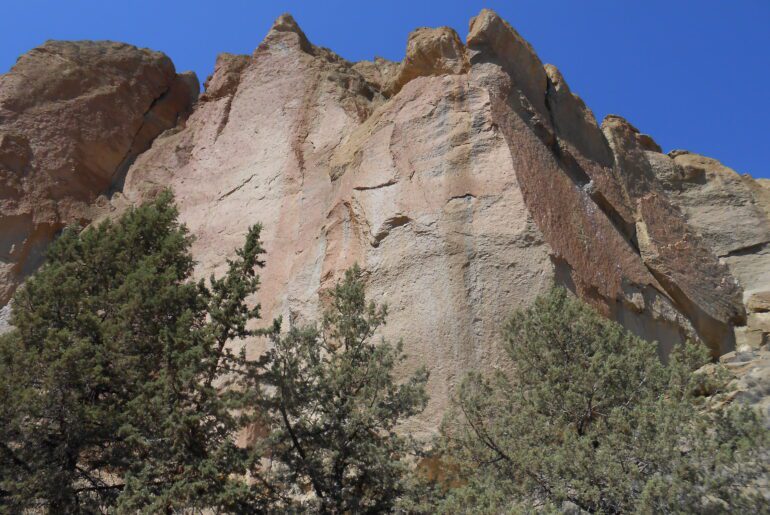 smith rock, trees, spiritual journey,
