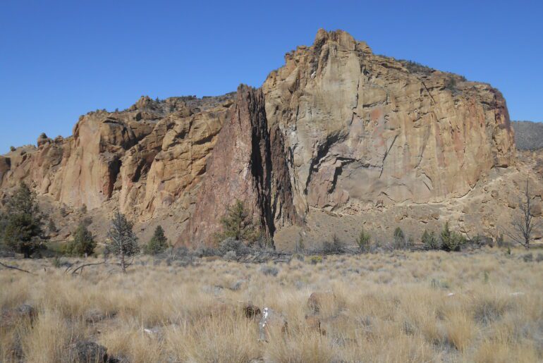 smith rock, spiritual journey, blue sky, high desert,