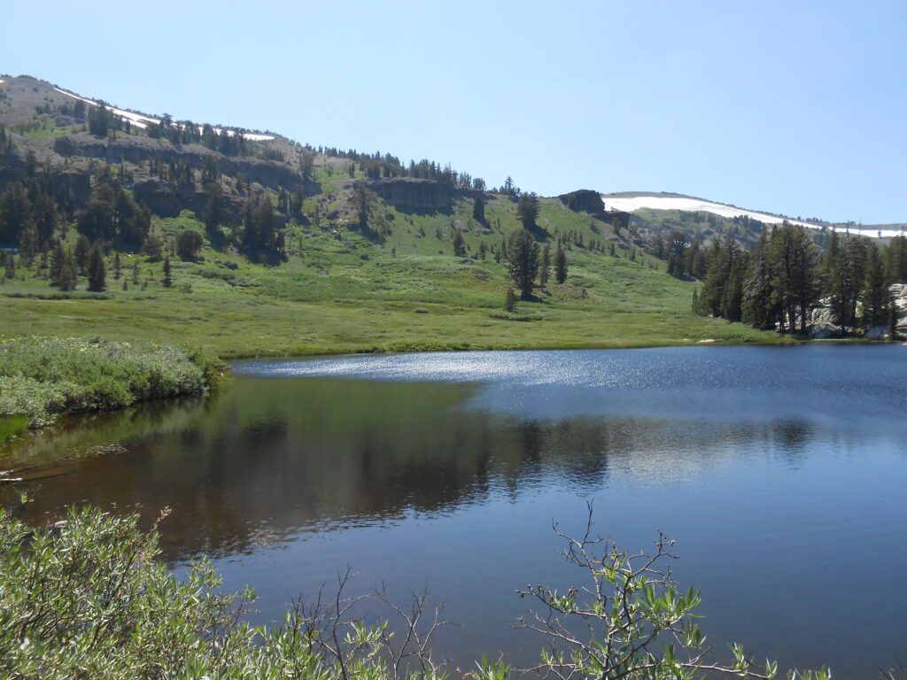 Meditative Monday: Loneliness alpine lake,