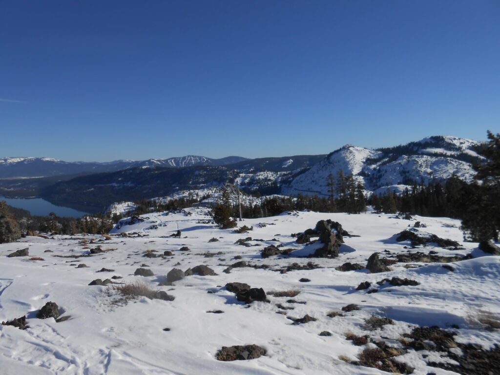The Transformative Power of Breath Class near donner summit, snow, blue sky