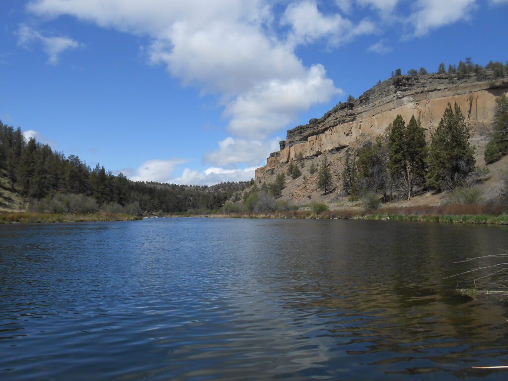 Online Class: Going Deeper When Life Is Good beautiful day, river, gorge, clouds, sky