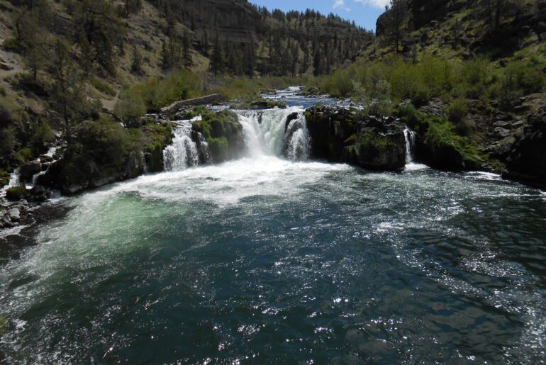 Steelehead falls, waterfalls