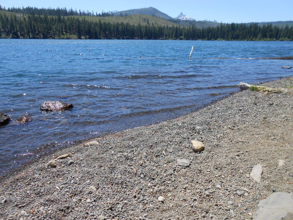 Class: How to Embrace Possibilities lake, suttle lake, high alpine, rocky beach